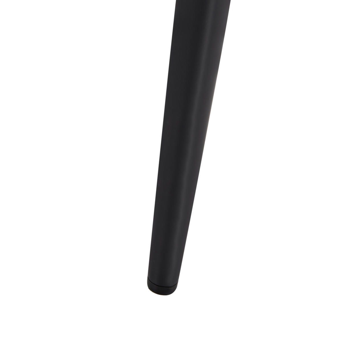 BARSTUHL 2er-Set Metall Schwarz Cornell - Beige, Metall (46/104/51cm) - Beliani