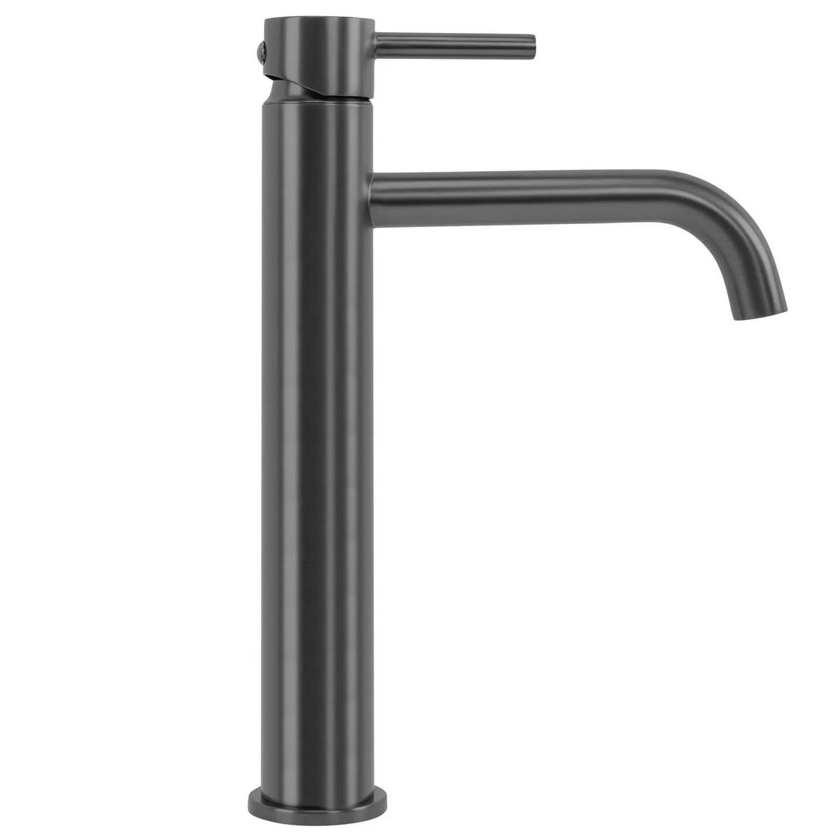 WASCHBECKENARMATUR Rea Lungo Titan High - Titanfarben, Metall (5/28/18cm) - REA