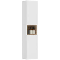 HOCHSCHRANK DE-08530 mit 2 Türen Weiß - Weiß, Holzwerkstoff (24/140/30cm) - ComfortXL