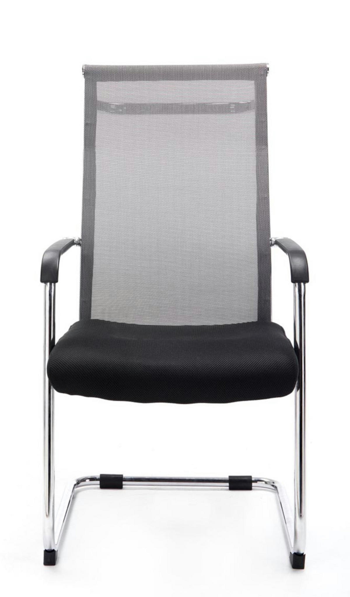 STUHL 2er Set Lederlook grau - Grau, Textil/Metall (55/106.5/62cm) - CLP