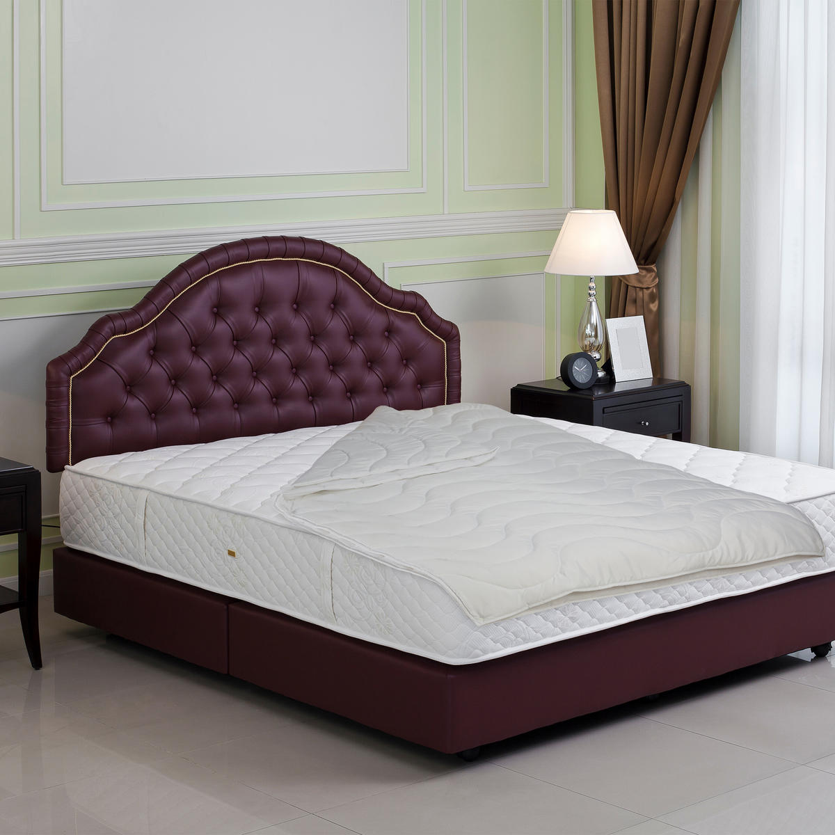 BETTDECKE - Weiß, Textil (135/200cm) - Relaxdays