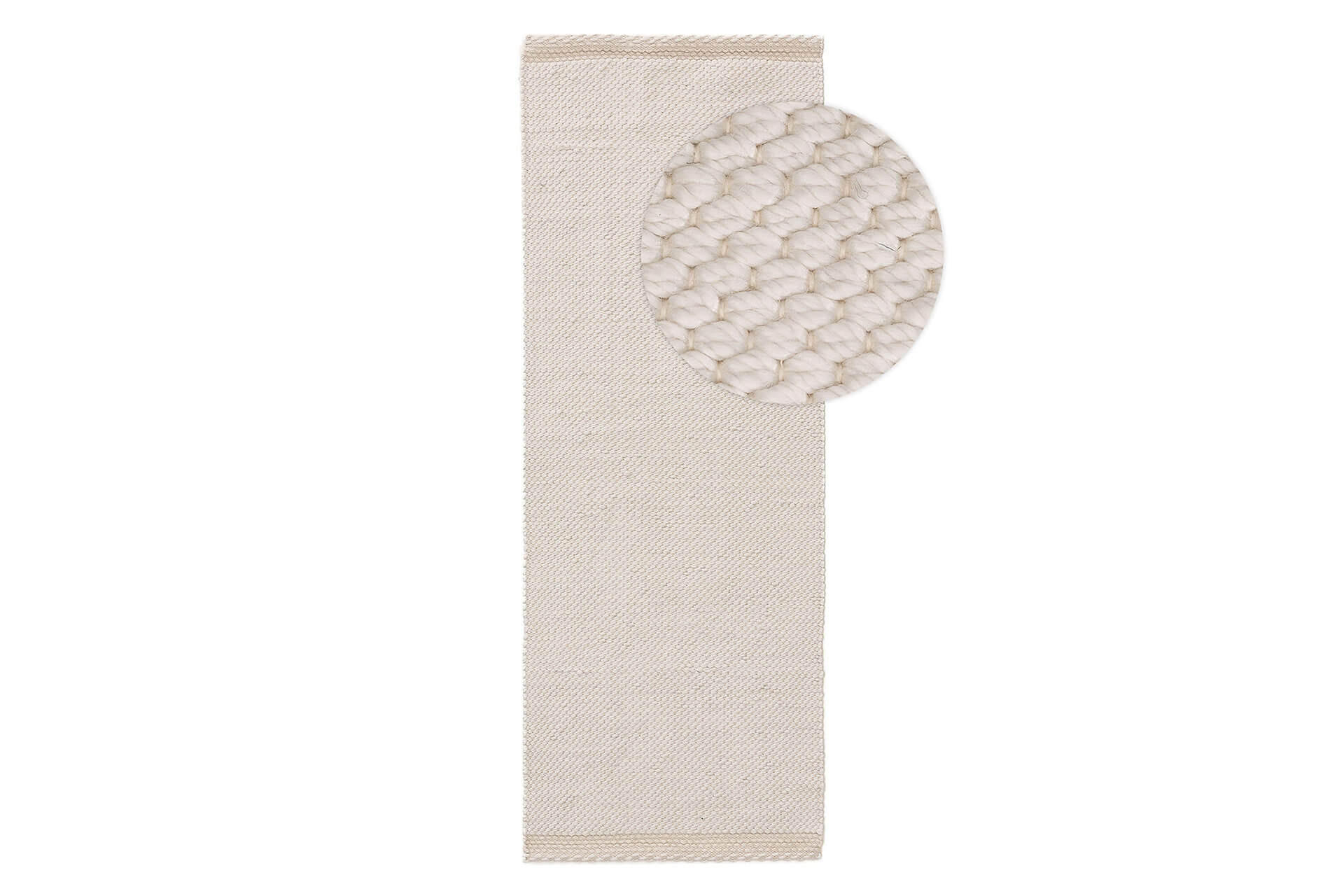 TEPPICH Tep - Beige, Textil (70/1cm) - KUNSTLOFT
