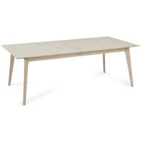 ESSTISCH 105/220/75 Eiche massiv rechteckig - Eichefarben, Holz (105/220/75cm) - Furnhouse