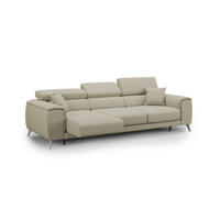 LINEARSOFA Fusion - Creme, Textil (260/74/102cm) - Divani.store