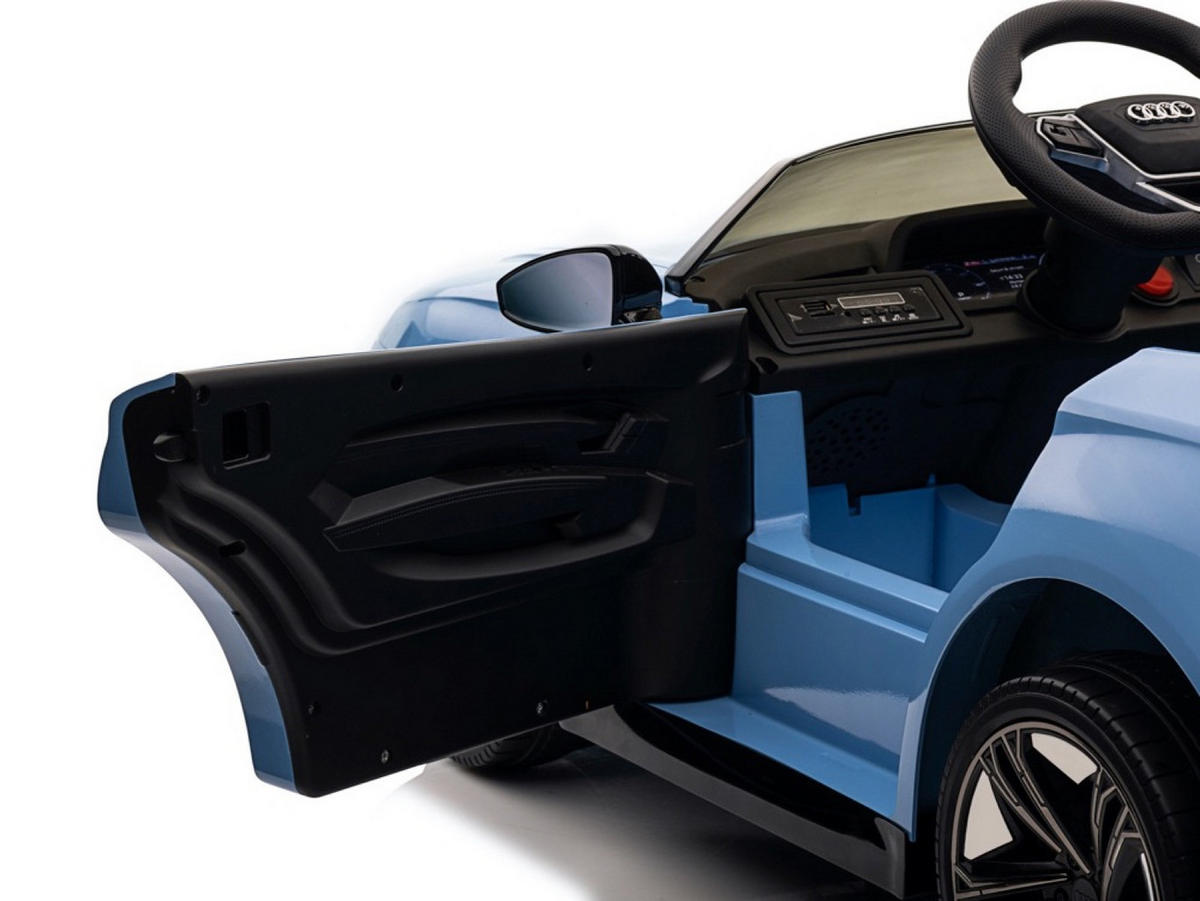 KINDER ELEKTROAUTO Audi RS e-tron GT Blau - Blau, Kunststoff (103/58/41cm) - TPFLiving