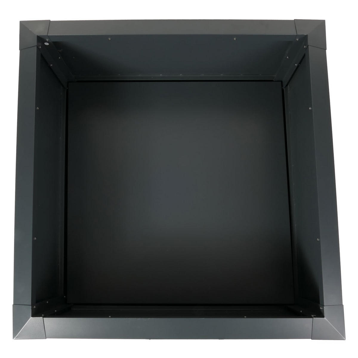 HOCHBEET Schneckenkante 78x110x110cm Anthrazit - Anthrazit, Metall (110/78/110cm) - PROREGAL