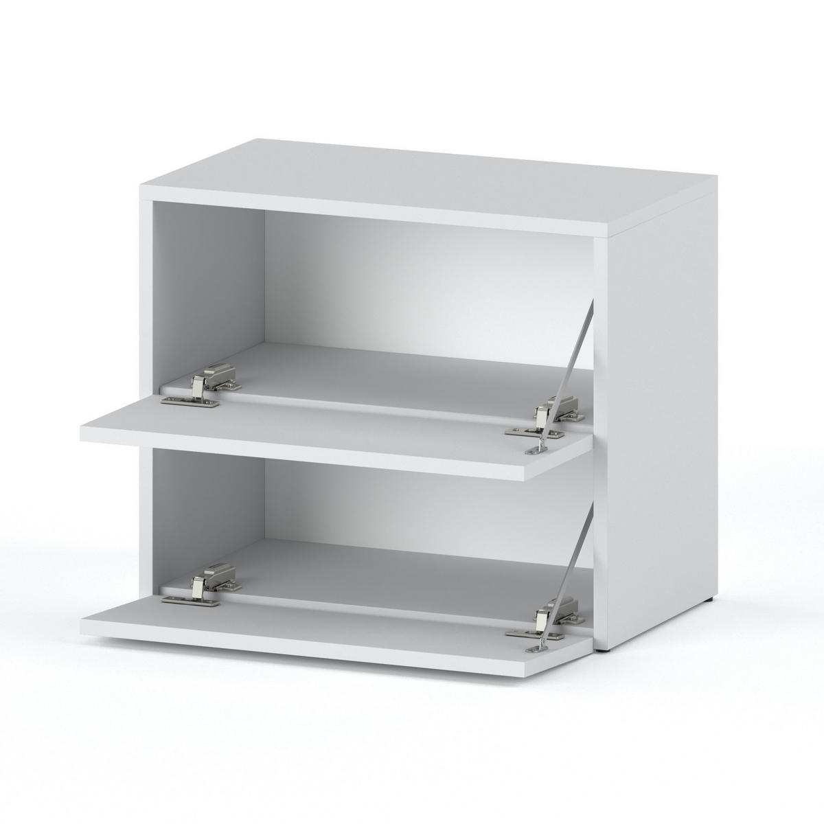 SCHUHREGAL – WEISS - Weiß, Holz (60/50/36cm) - Stiv Meble