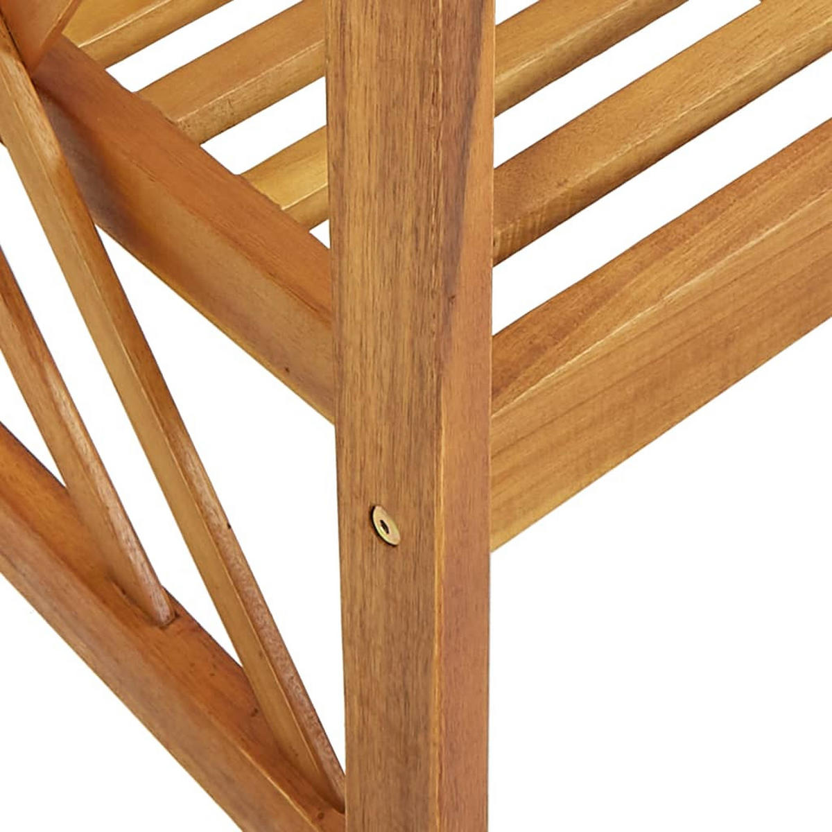 GARTENSTÜHLE 2er Set Massivholz Akazie - Braun, Holz (59/83/67cm) - vidaXL