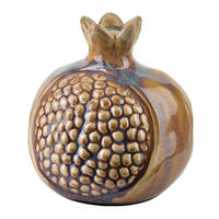 DEKOFIGUR Saggio brozne 15/15/25 cm Keramik - Braun, Keramik (15/15/15cm) - Mondex