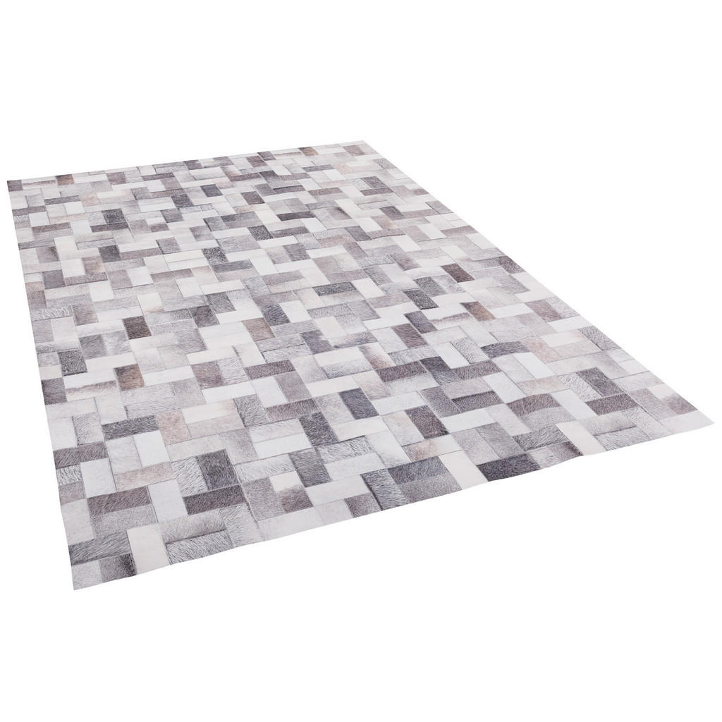 Thumbnail - Pergamon Kunstfaser, Grau, Beige, Textil, Rechteckig, 120x160 cm, Teppiche & Böden, Teppiche, Fellteppiche