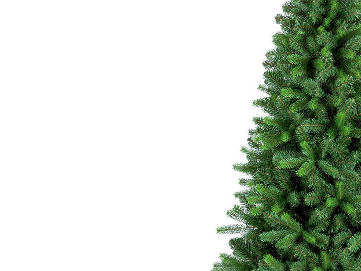 LAALU WEIHNACHTSBAUM künstlich Laurin 210 cm, Tannenbaum Christbaum Kunstbaum Dekobaum mit Metallständer - Grün, Kunststoff (210cm) - LAALU
