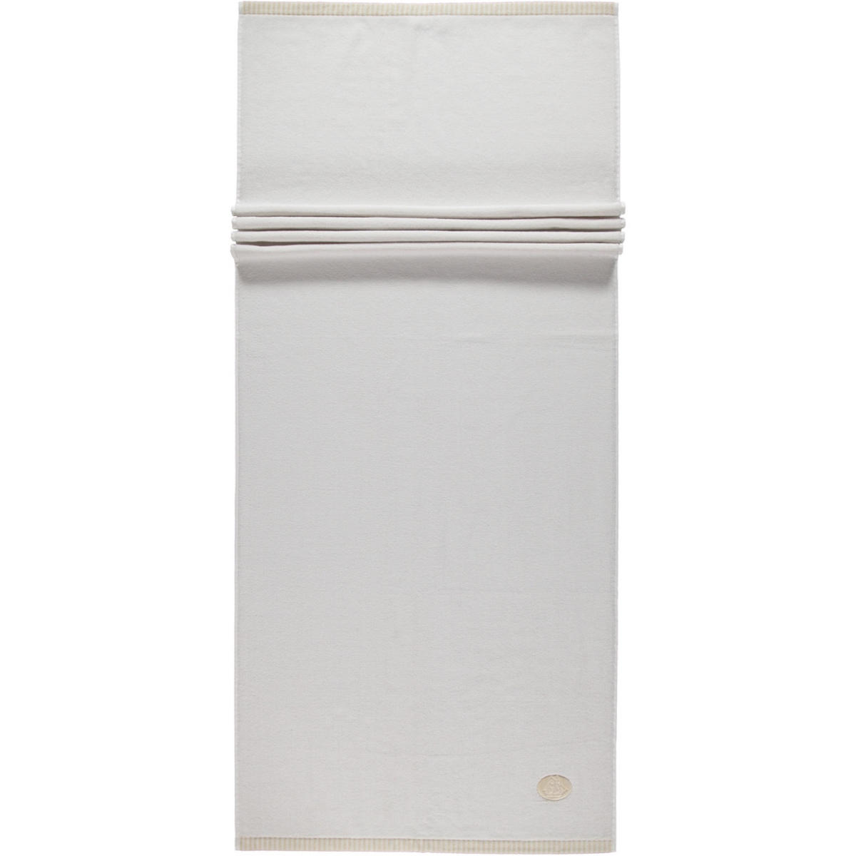 SAUNATUCH BEN WHITE - 001 - Weiß, Textil (75/200cm) - Egeria