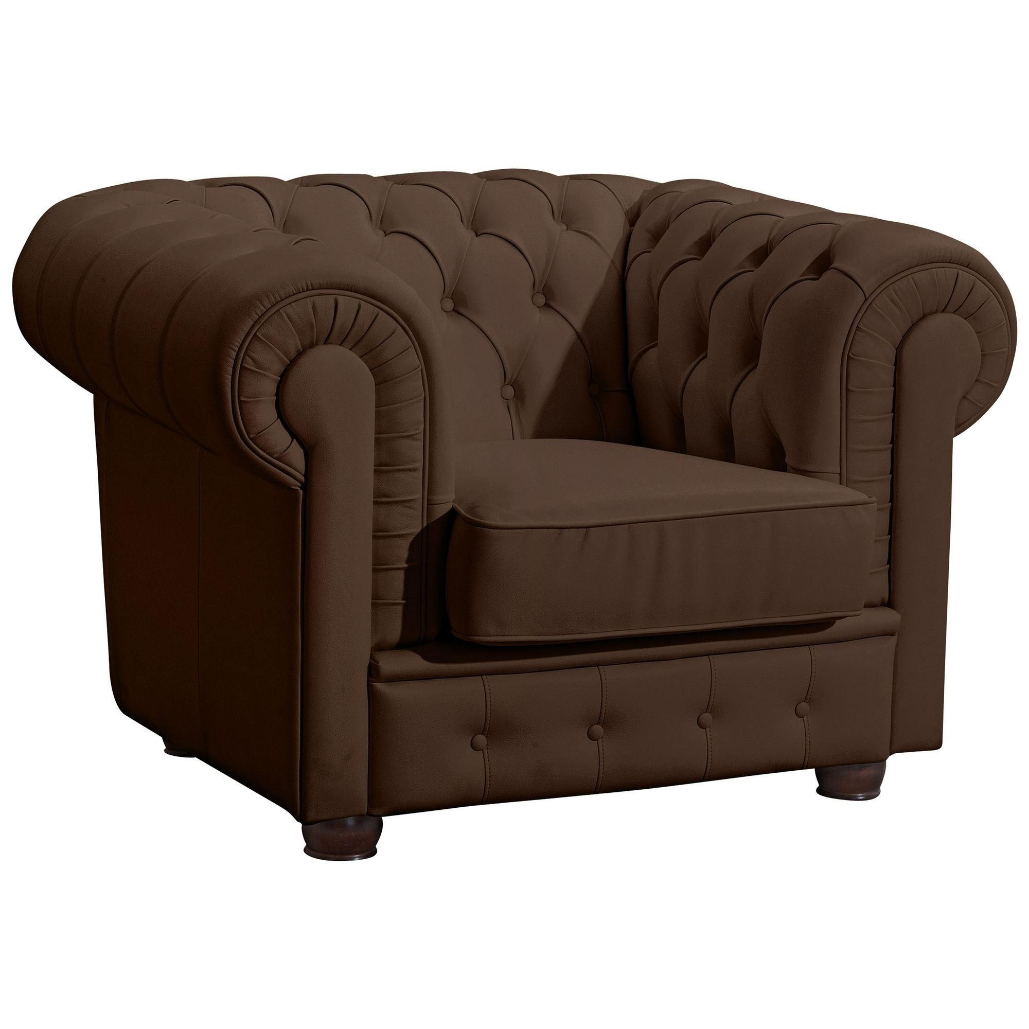 58aufmkessel Sessel Braun 110x76x98 cm