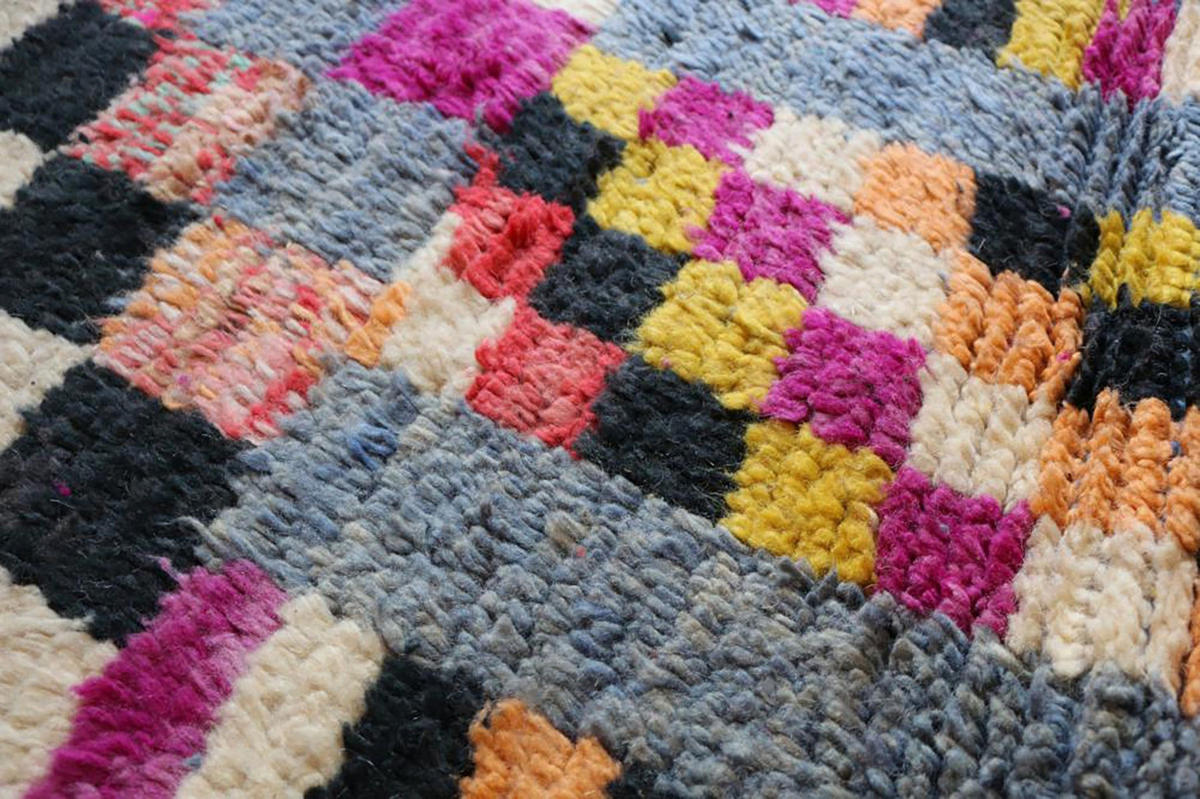 BERBERTEPPICH aus reiner Wolle 71x 413 cm - Multicolor, Naturmaterialien (71/413cm) - AFK Living