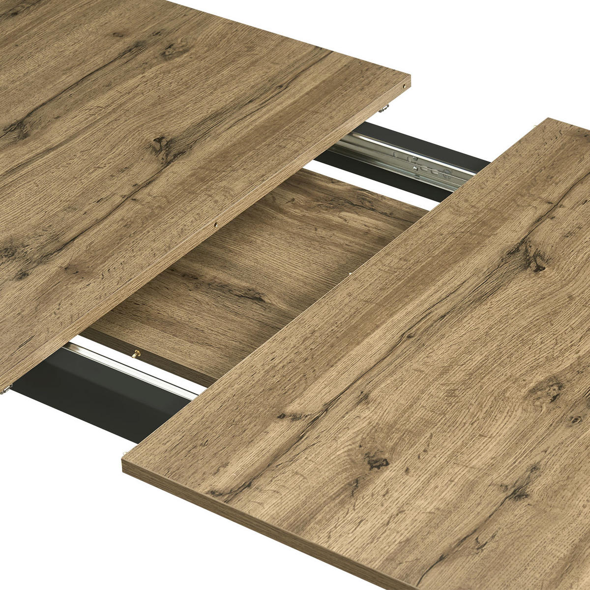 ESSTISCH MARA 120-160/80/76 cm Eiche - Eichefarben, Holz (80/120/76cm) - B&D Home