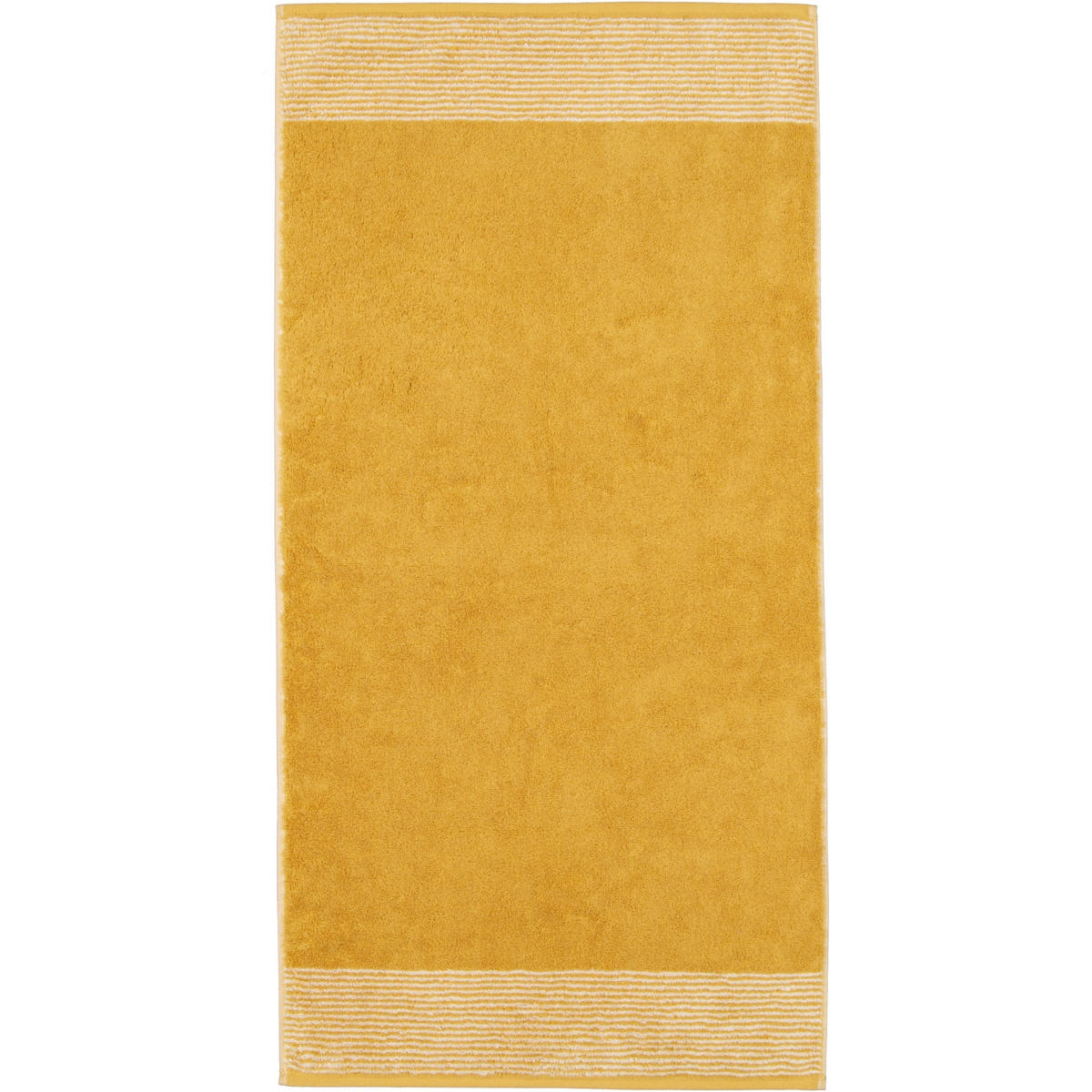 HANDTUCH LUXURY HOME TWO-TONE 590 GOLD - 53 - Gelb, Textil (50/100cm) - Cawoe