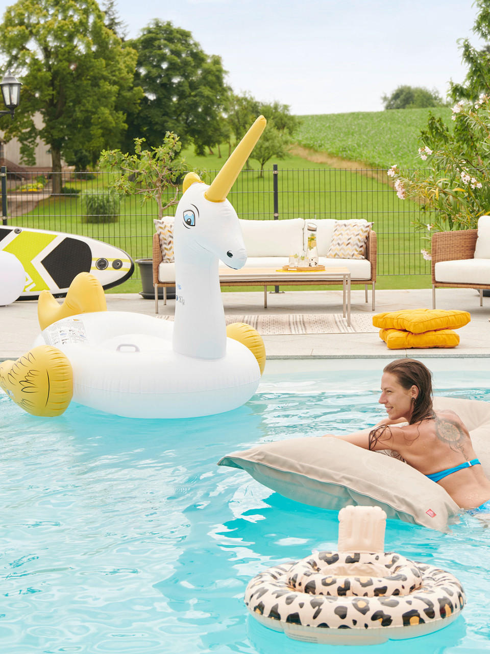 vodné radovánky, zábava vo vode, deti a záhrada