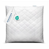 KOPFKISSEN Hygge - Mikrofaserbezug - Füllung aus silikonisierter Polyester-Hohlfaser - 80x80 cm - Weiß - Weiß, Textil (80/80cm) - SCHIESSER