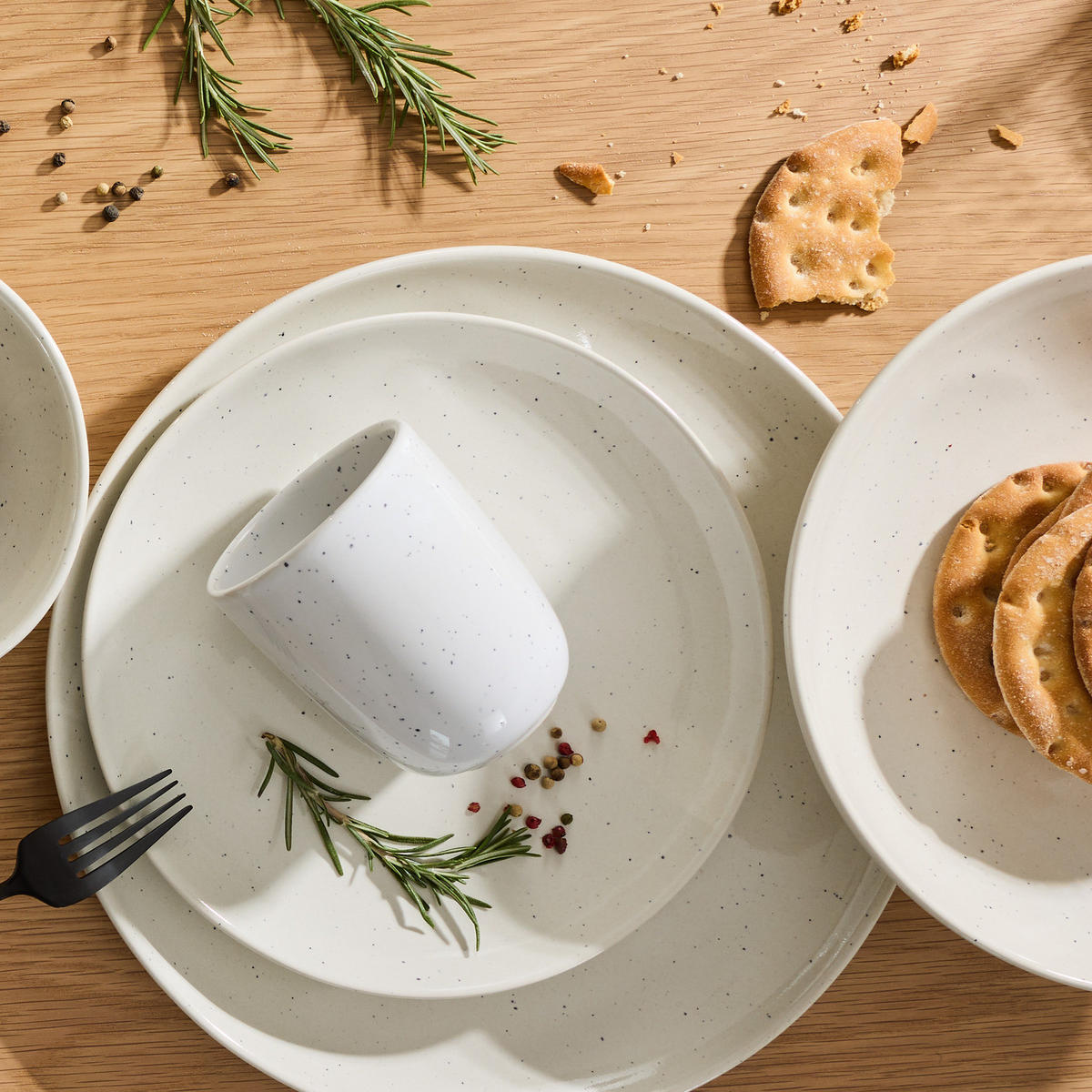 PASTATELLER Lynn - Creme, Keramik (22/22/5cm) - Butlers