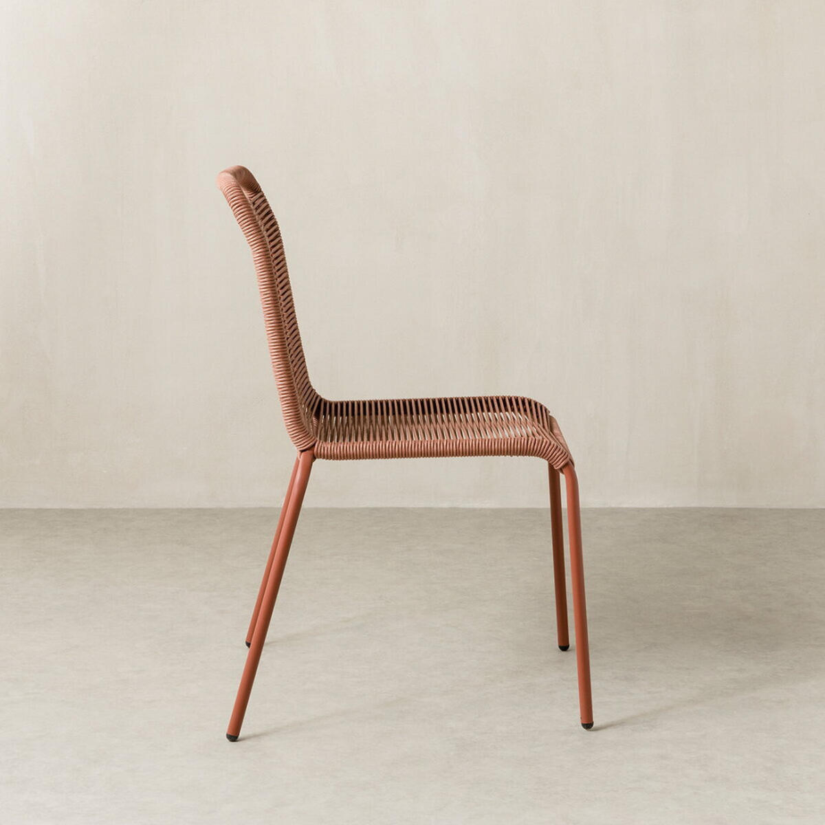 GARTENSTUHL Bowen Terrakotta 54 cm x 83 cm - Terracotta, Metall (54/83/56cm) - Kenay Home