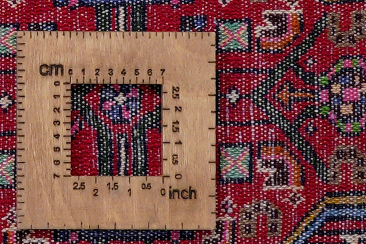 LÄUFER Orient handgeknüpft Assadabad Beige, Rot 290/79 cm Schurwolle - Beige/Rot, Textil (79/290cm) - Looma