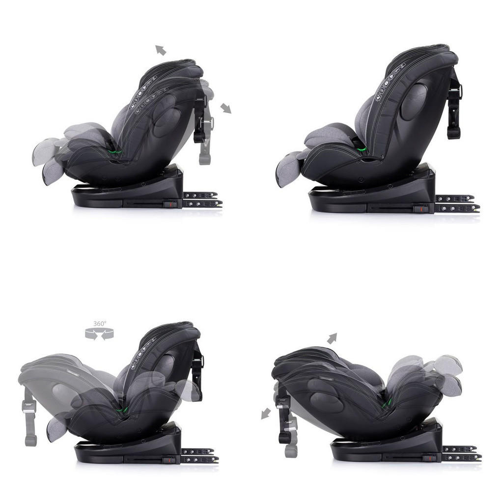 Thumbnail - Chipolino Kindersitz, Grau, Kunststoff, 36x75x45 cm, unisex, Baby on Tour, Kindersitze, Reboarder Kindersitze