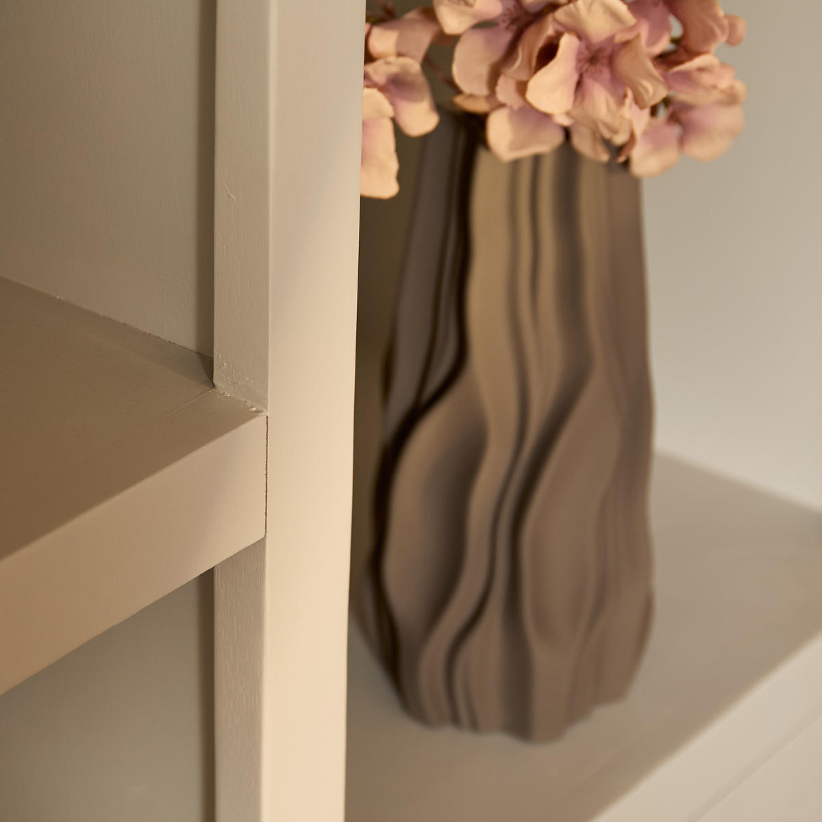 REGAL Brussel Beige 45/160/200 cm - Beige, Holz (160/200/45cm) - Starfurn