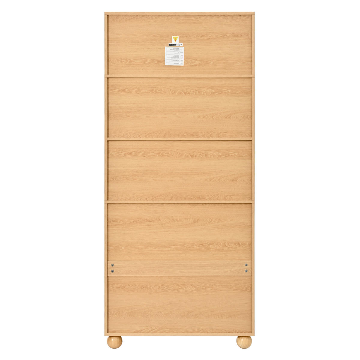 BUFFET DE-37503 80/40/180 cm mit Seilgeflecht-Türen Natur - Naturfarben, Holzwerkstoff (80/180/40cm) - ComfortXL