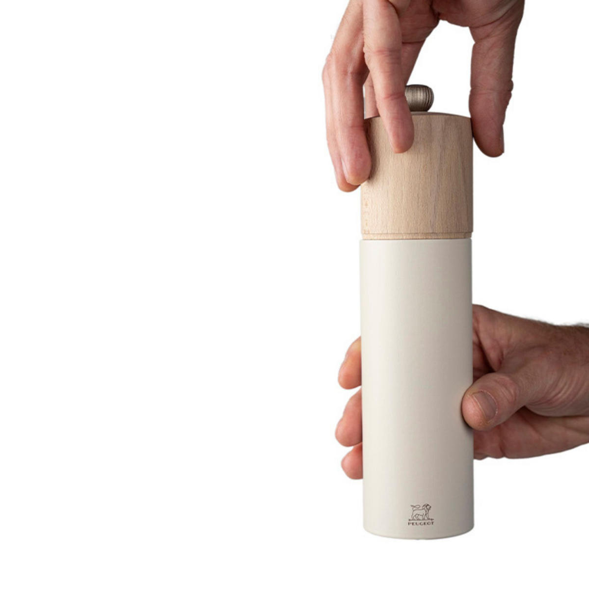 SALZMÜHLE Boreal 21cm Buchenholz Federweiß Zirkonia-Mahlwerk - Weiß, Holz (54/215/54cm) - PEUGEOT