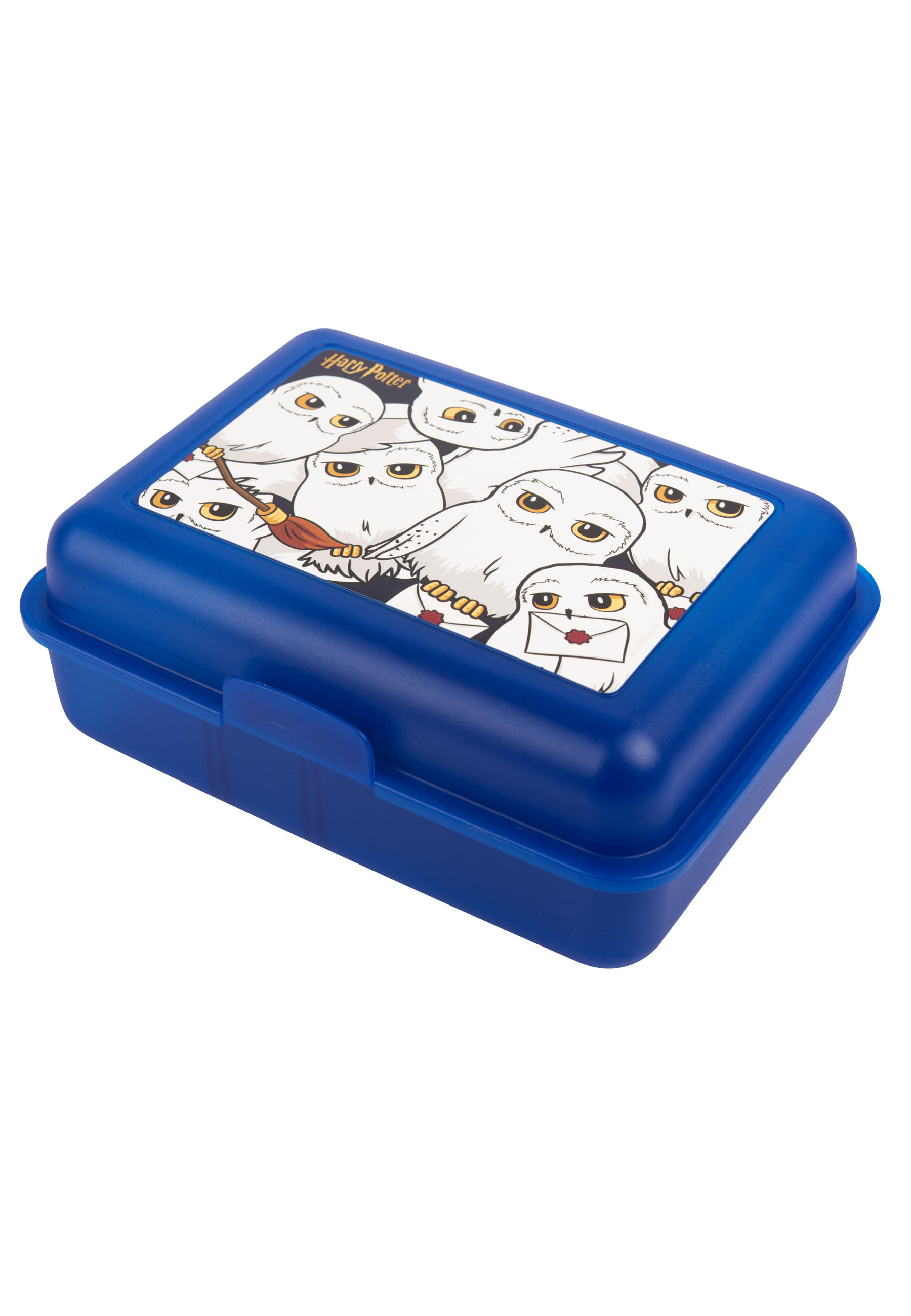BROTDOSE Harry Potter Hedwig Blau 17,5 x 12,8 x 6,9 cm - Blau, Kunststoff (17.5/6.9/12.8cm) - United Labels