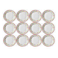 SPEISETELLER Shanti bunt ø 27 cm 12er Set - Multicolor, Keramik (27cm) - Ritzenhoff Breker