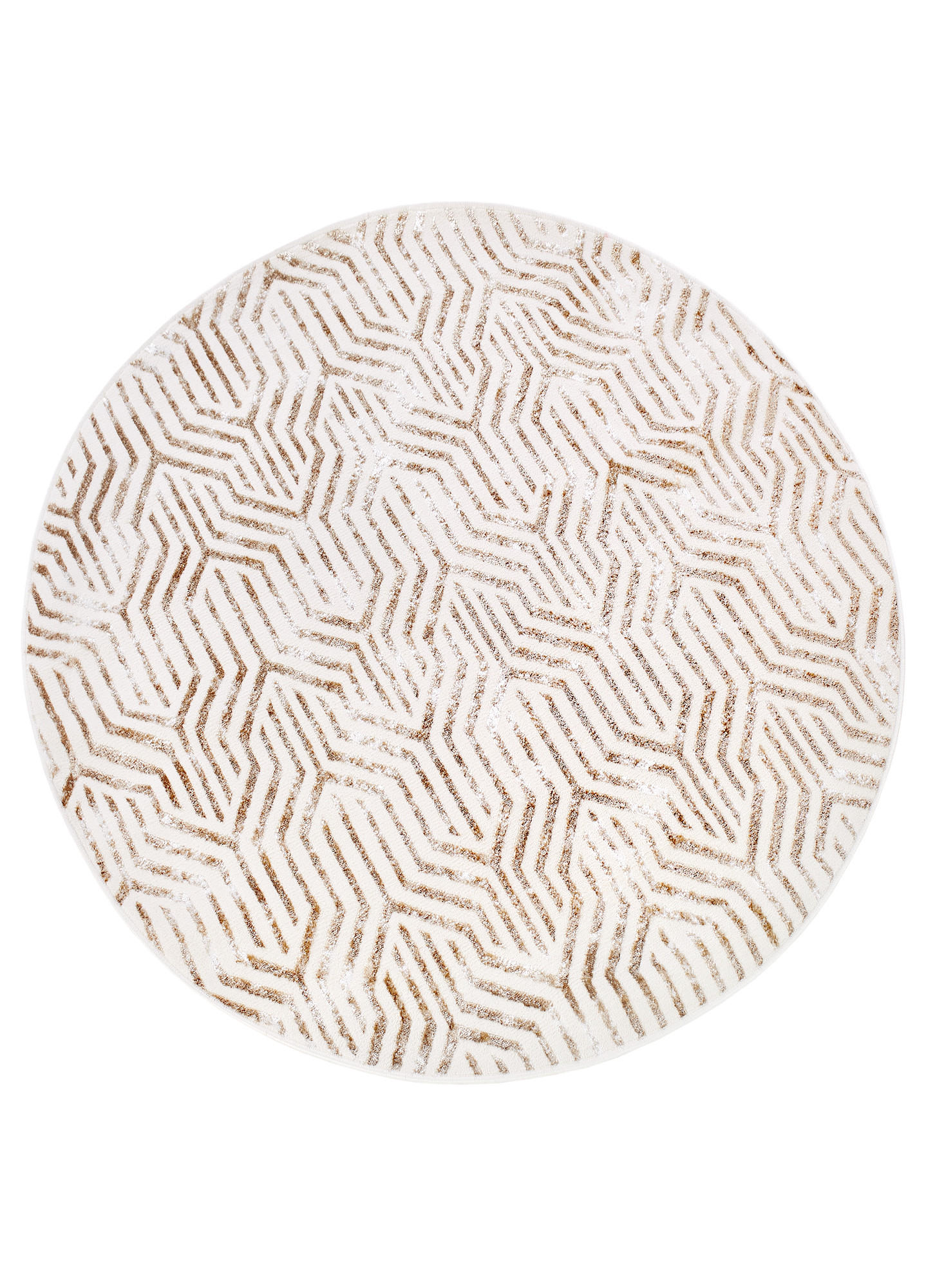 Tapiso Teppich Braun 160x160 cm