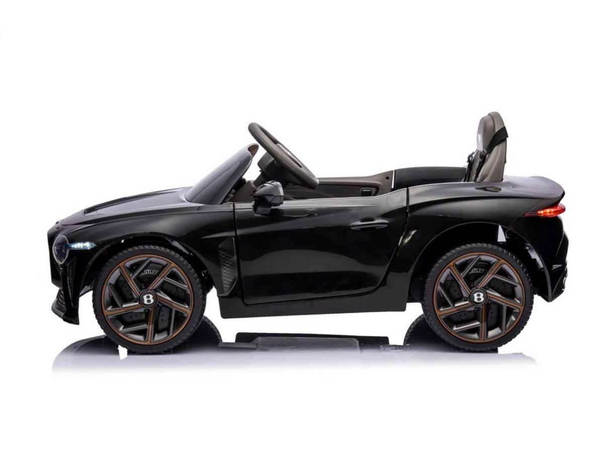 KINDER ELEKTROAUTO Bentley Bacalar schwarz - Schwarz, Kunststoff (108/65/45cm) - TPFLiving