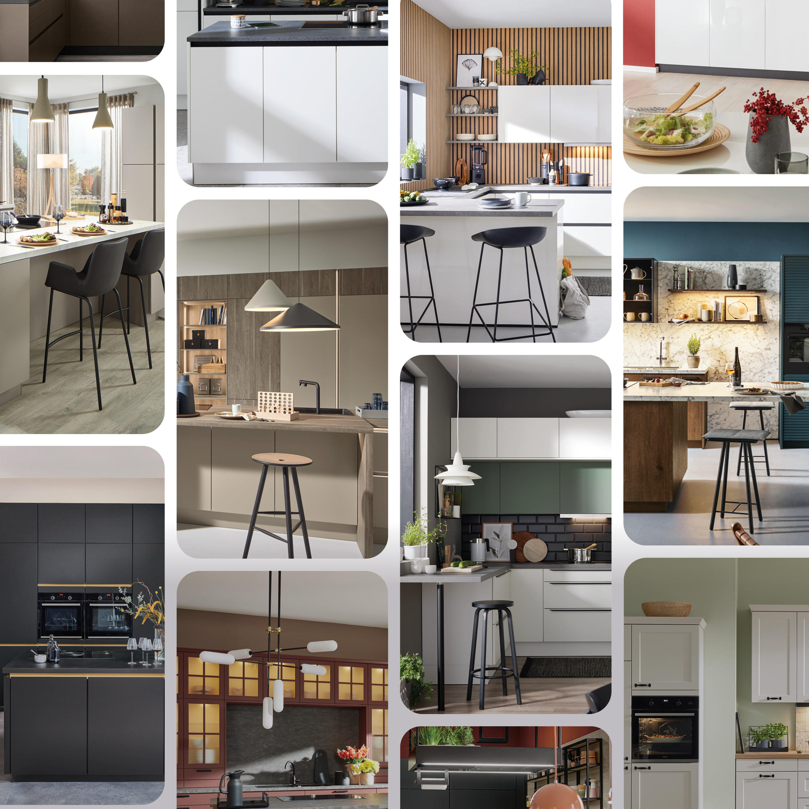 Vielfältige Küchenideen