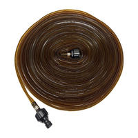 BEWÄSSERUNGSSCHLAUCH - Braun, Kunststoff (3.5cm) - Relaxdays