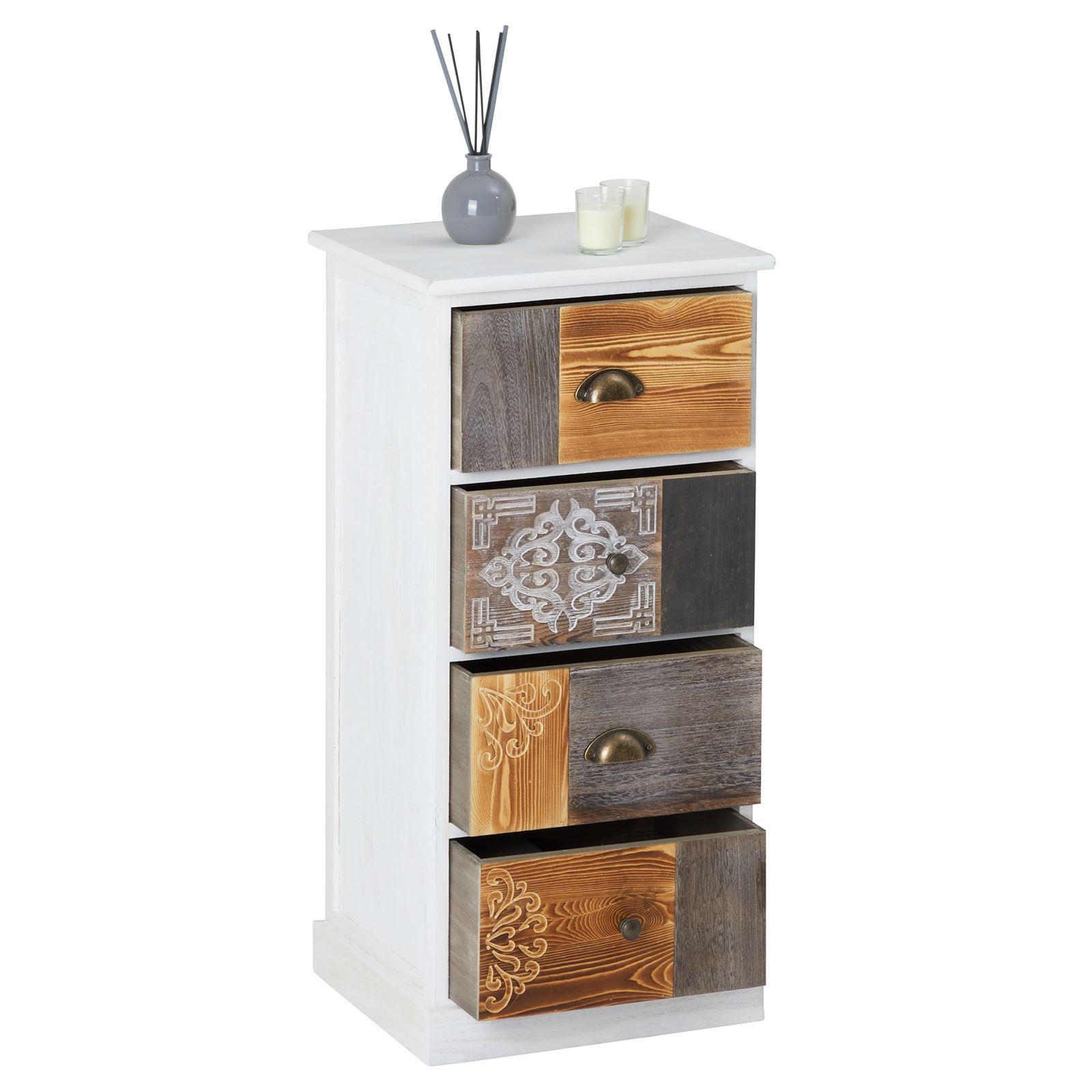 KOMMODE CARA - Weiß, Holz (40/84/37cm) - CARO-Möbel