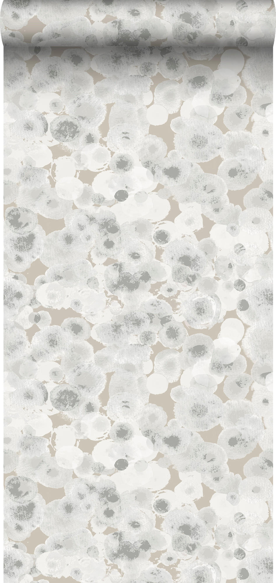 TAPETE grafisches Motiv - Grau, Papier (53/1000cm) - Sanders & Sanders