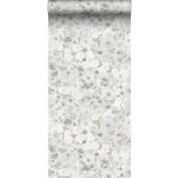TAPETE grafisches Motiv - Grau, Papier (53/1000cm) - Sanders & Sanders