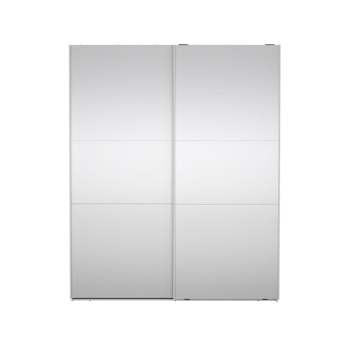 SCHIEBETÜRENSCHRANK, Como, Weiß, Holzwerkstoff, 179 x 67 x 221 cm - Weiß, Holzwerkstoff (179/221/67cm) - ebuy24