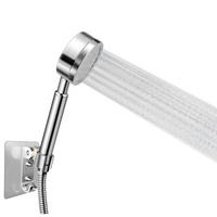 HANDBRAUSE Set Edelstahl 150 cm Schlauch - Silberfarben, Metall (5/5/5cm)