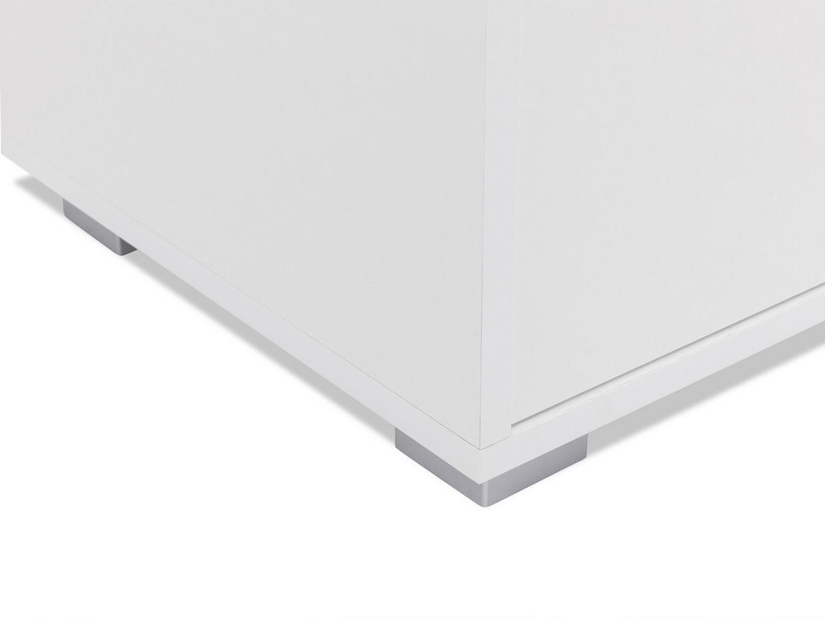 KOMMODE Gesita 2D3S - Kaschmir/Silberfarben, Holzwerkstoff/Kunststoff (100/93/40cm) - MIRJAN24