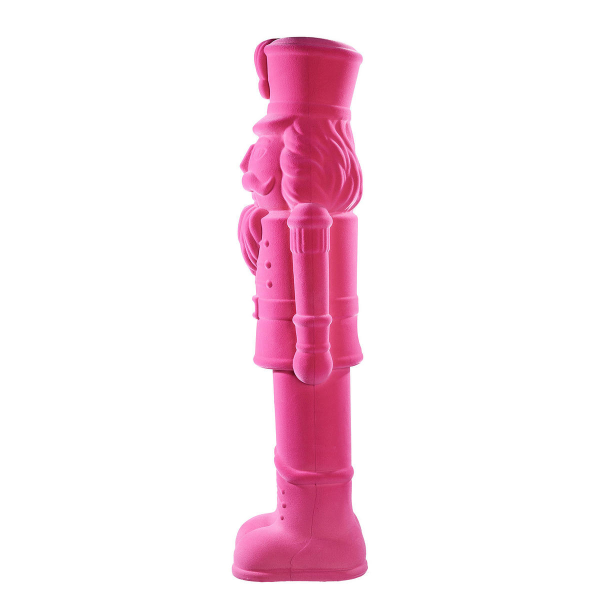 NUSSKNACKER X-Mas beflockt - Pink, Kunststoff (23/107/27cm) - Butlers
