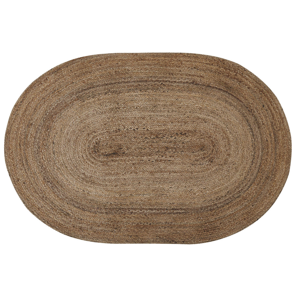 KURZFLOR-TEPPICH Demirci 180/120 cm - Beige, Naturmaterialien (120/180cm) - Beliani