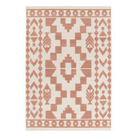 TEPPICH im ethnischen Stil rosa - Pink, Textil (120/170cm) - AFK Living