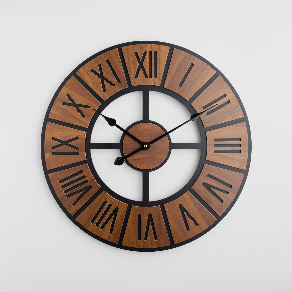 WANDUHR Arboriso 60x4cm, Braun - Braun, Holzwerkstoff (4/1/60cm) - home&you