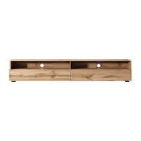 TV-LOWBOARD Rednaw Holzoptik Eiche 180 cm - Eichefarben/Eiche Wotan, Holzwerkstoff (180/30/31cm) - Selsey