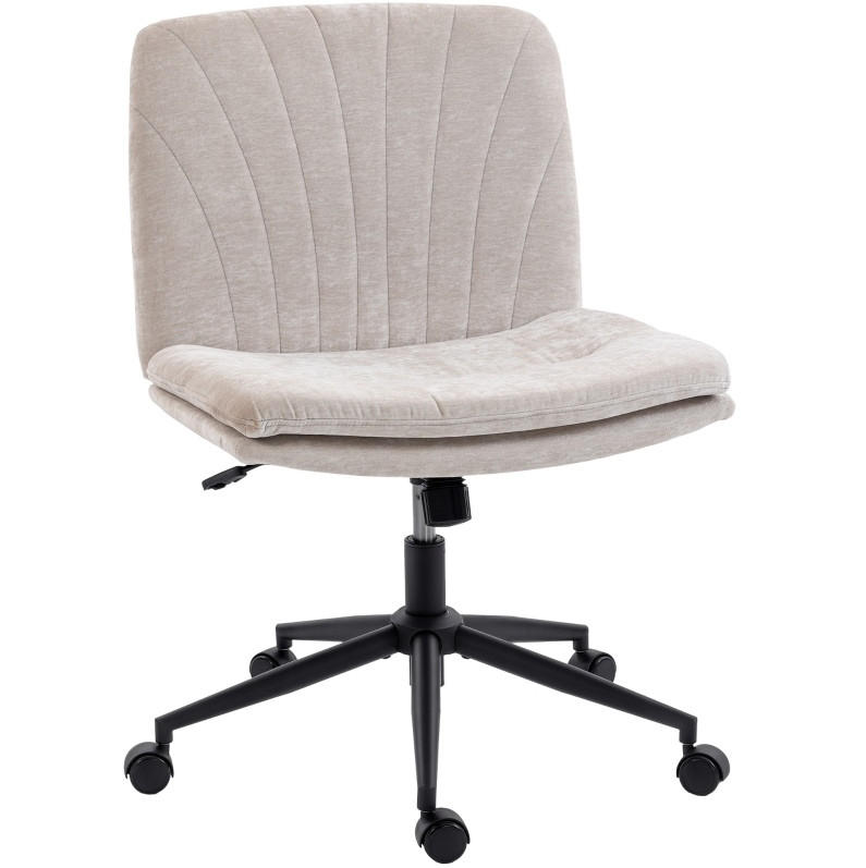 Okwish Drehstuhl Beige 67x93x62 cm