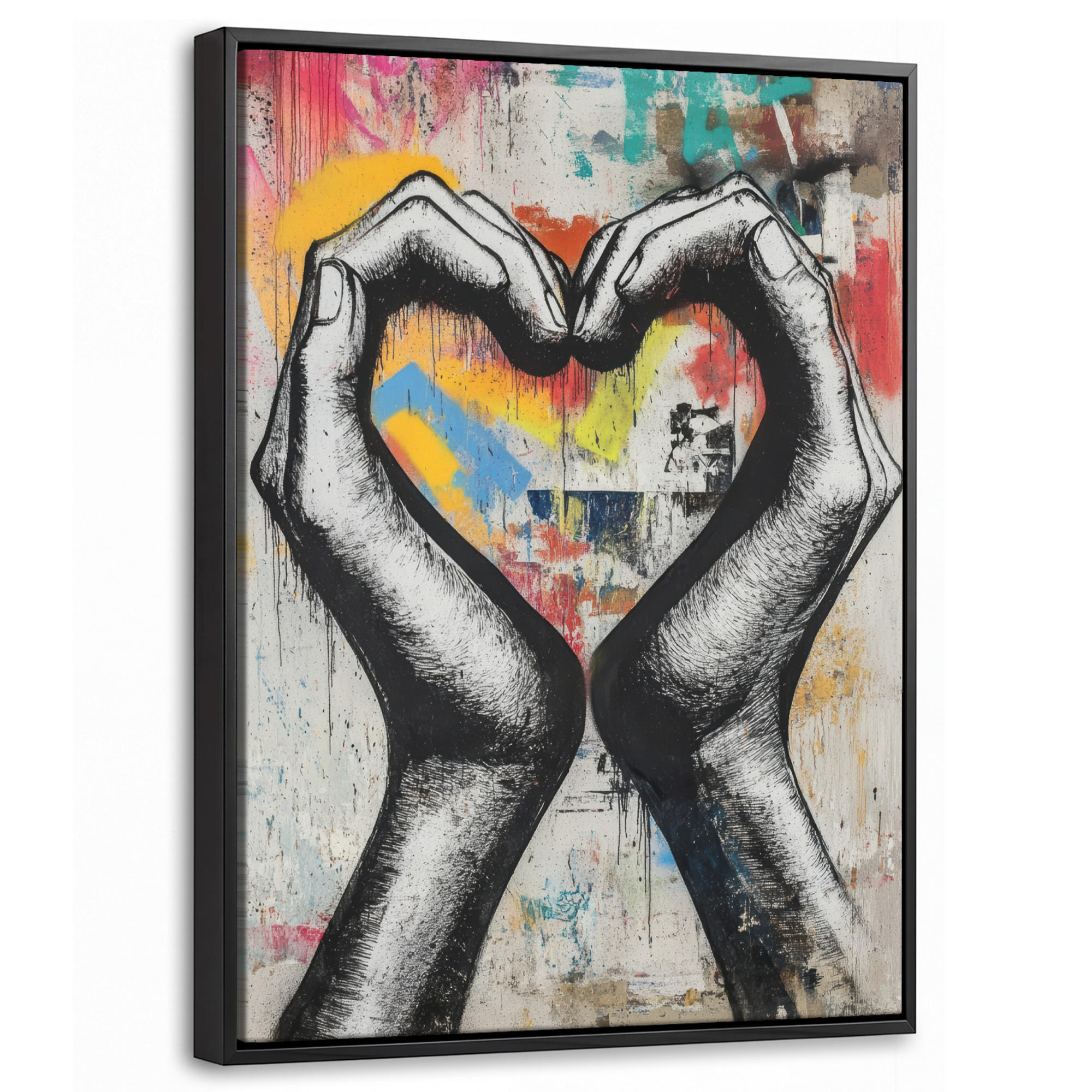MuchoWow Leinwand Mehrfarbig 30x40 cm