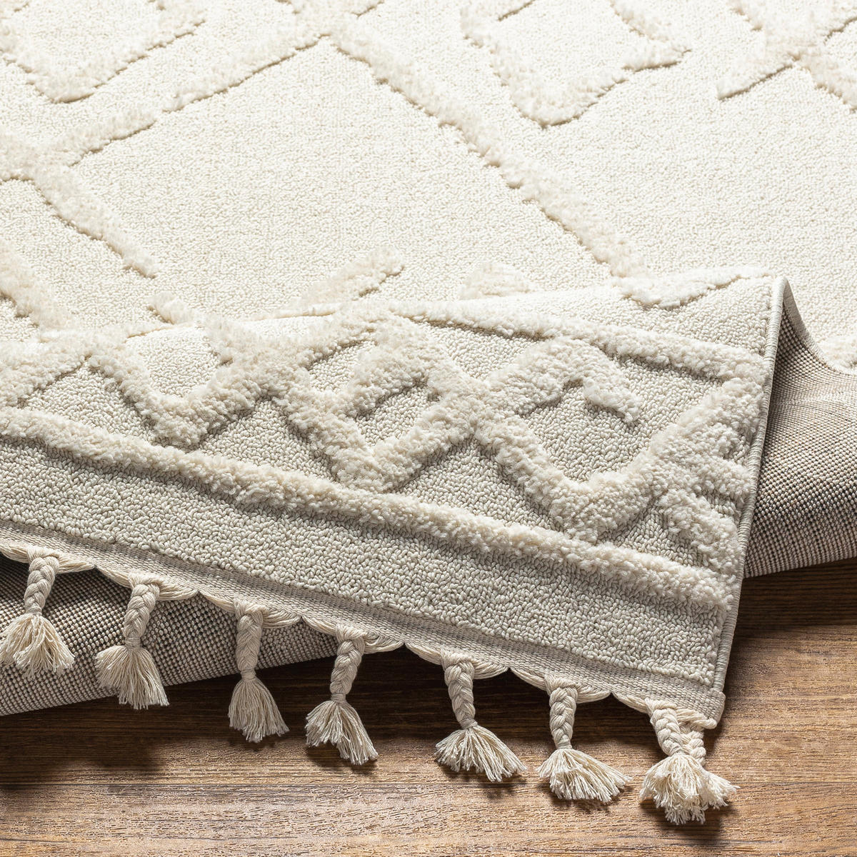 KURZFLORTEPPICH 160/213 cm Beige - Beige, Naturmaterialien/Textil (160/213cm) - LIVABLISS