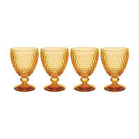 ROTWEINGLÄSER Boston Coloured Saffron 310 ml 4er Set - Gelb, Glas (0.2L) - Villeroy & Boch